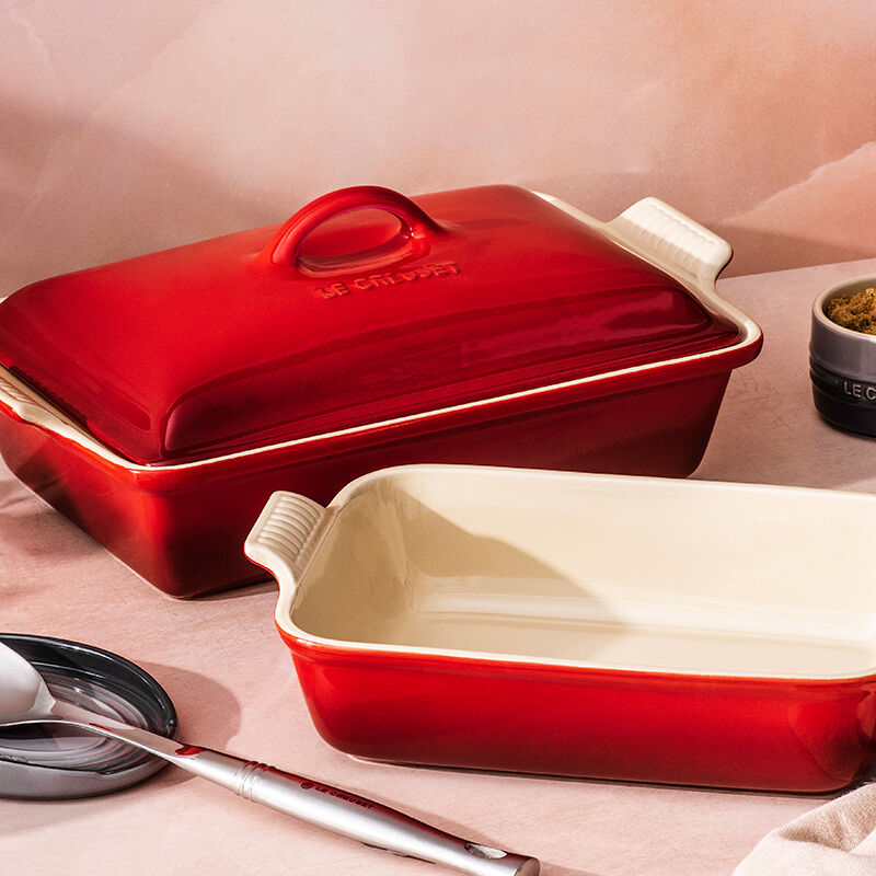 Stoneware Rectangular Casserole and Dish Set Le Creuset